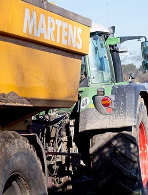 Baustelle Baumschule Martens